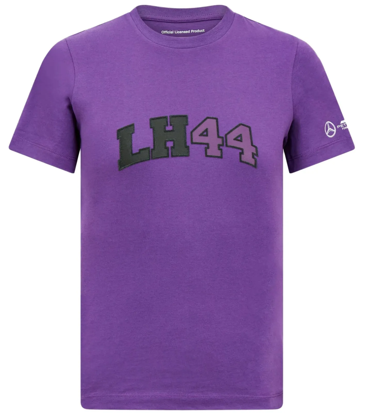 T-Shirts & Tank Tops*Mercedes-Benz AMG Petronas F1 Lewis-Hamilton-LH44 nachhaltiges Mädchen und Jungen T-Shirt Formel 1 701222307 001 Lila