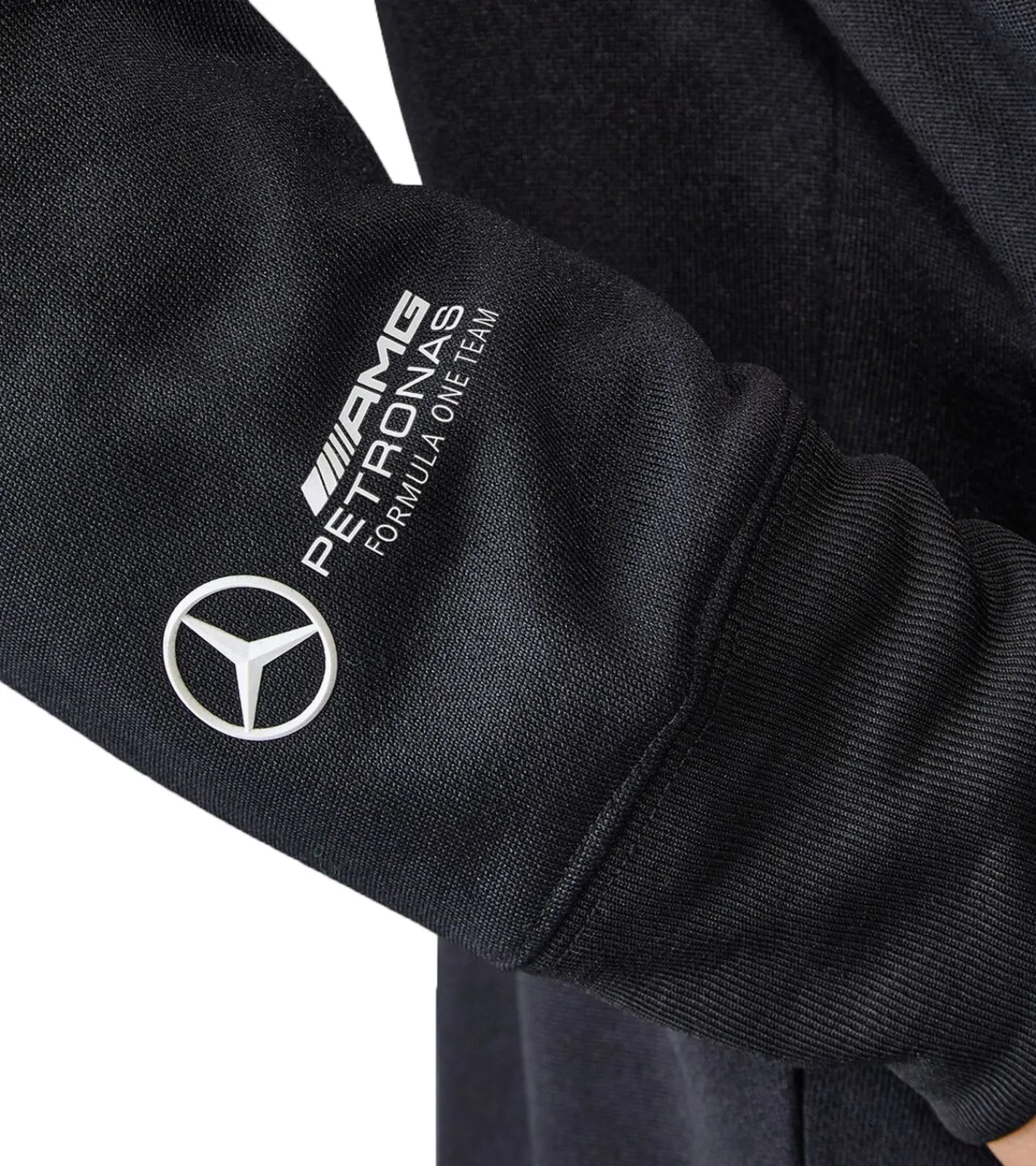 Pullover & Sweater*Mercedes-Benz AMG Petronas F1 Hoodie Lewis Hamilton Herren Kapuzen-Sweatshirt Formel 1 701227116 001 Schwarz/Neongelb