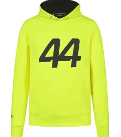 Pullover & Sweater*Mercedes-Benz AMG Petronas F1 Hoodie Lewis Hamilton Herren Kapuzen-Sweatshirt Formel 1 701227116 002 Neongelb/ Schwarz