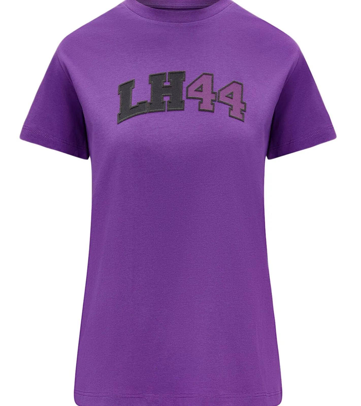 Tops & T-Shirts*Mercedes-Benz AMG Petronas F1 Logo Damen T-Shirt mit "LH 44" Schriftzug Baumwoll-Shirt 701222305 001 Violett