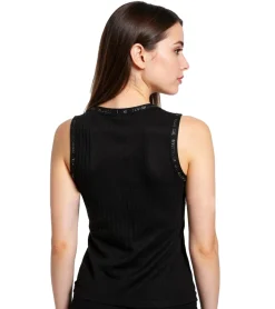 Tops & T-Shirts*Mercedes-Benz AMG Petronas F1 Damen Tank-Top Baumwoll-Shirt Motorsport-Shirt 701225451 001 Schwarz