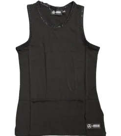 Tops & T-Shirts*Mercedes-Benz AMG Petronas F1 Damen Tank-Top Baumwoll-Shirt Motorsport-Shirt 701225451 001 Schwarz