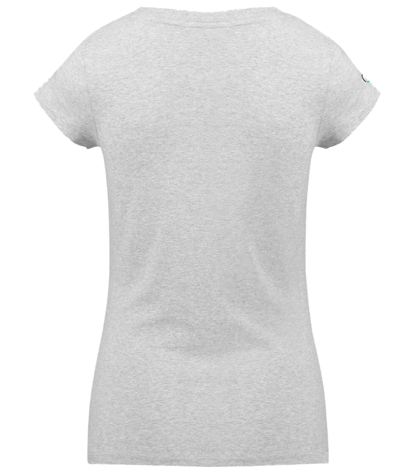 Tops & T-Shirts*Mercedes-Benz AMG Petronas F1 Logo Tee Damen T-Shirt mit großem AMG Petronas Logo-Print Baumwoll-Shirt 141181022 150 Grau