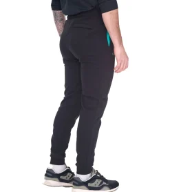 Sportunterbekleidung|Jogginghosen & Fitnessmode*Mercedes-Benz AMG Petronas F1 Herren Jogginghose stylische Sweat-Hose Baumwoll-Hose 701218893 001 Schwarz