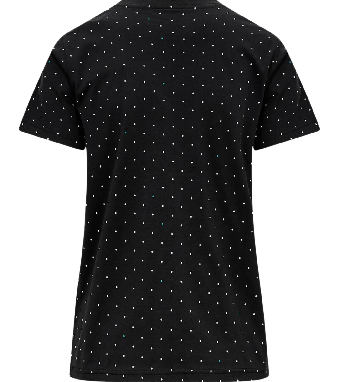 Tops & T-Shirts*Mercedes-Benz AMG Petronas F1 MAPF POLKA DOT Damen T-Shirt Baumwoll-Shirt gepunktetes Kurzarm-Shirt 701222327 001 Schwarz