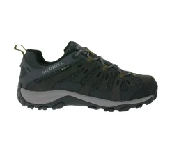 Laufschuhe & Joggingschuhe|Schnürschuhe & Halbschuhe*MERRELL Alverstone 2 Gore-Tex Herren Wanderschuhe oder nachhaltige Fly Strike Lauf-Schuhe wasserdichte GTX Outdoor-Schuhe mit Wechselfußbett Grau, Hellbraun, Schwarz oder Blau Alverstone 2 Grau