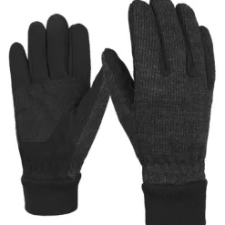 Handschuhe & Schals*me°ru´ Meru Damen oder Herren Fingerhandschuhe Nuuk Handschuhe Schwarz