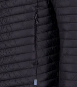 Große Größen|Jacken & Mäntel*me°ru´ Meru Herren Kunstfaserjacken Kipnuk Jacke Übergangs-Jacke Schwarz