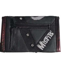 Portemonnaies & Geldbörsen*BioworldMerch Misfits Stilvolle Band-Brieftasche mit Totenkopf-Motiv Portemonnaie GW108443MIS Schwarz/Weiß