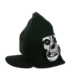 Caps & Mützen*BioworldMerch Misfits Unisex Punkband Schirm-Mütze Strick-Mütze Baumwoll-Kopfbedeckung Fan-Artikel KC109720MIS Schwarz