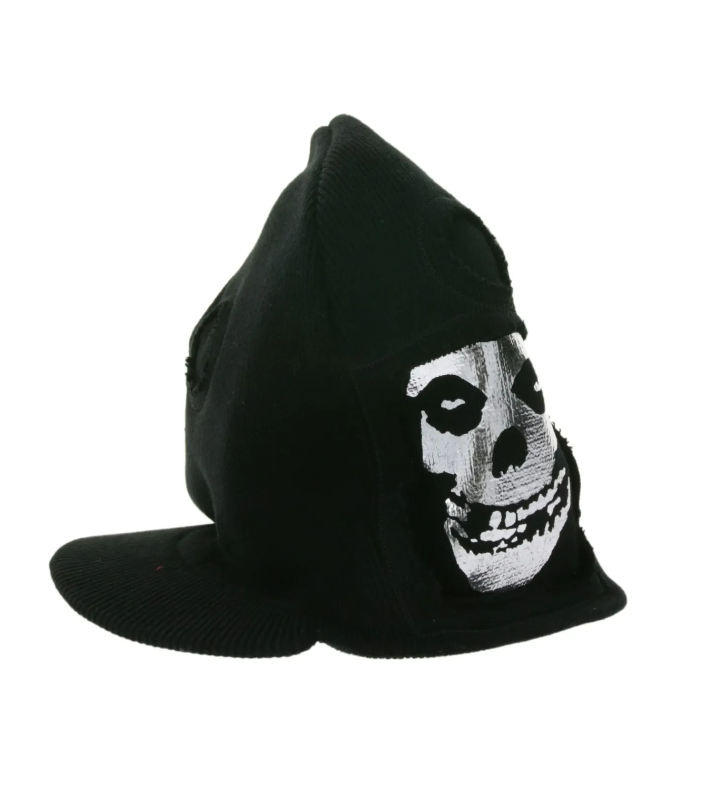 Caps & Mützen*BioworldMerch Misfits Unisex Punkband Schirm-Mütze Strick-Mütze Baumwoll-Kopfbedeckung Fan-Artikel KC109720MIS Schwarz