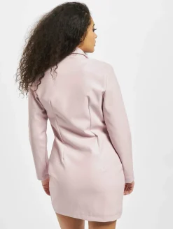 Kleider*Missguided Blazer PU-Kleid rosa