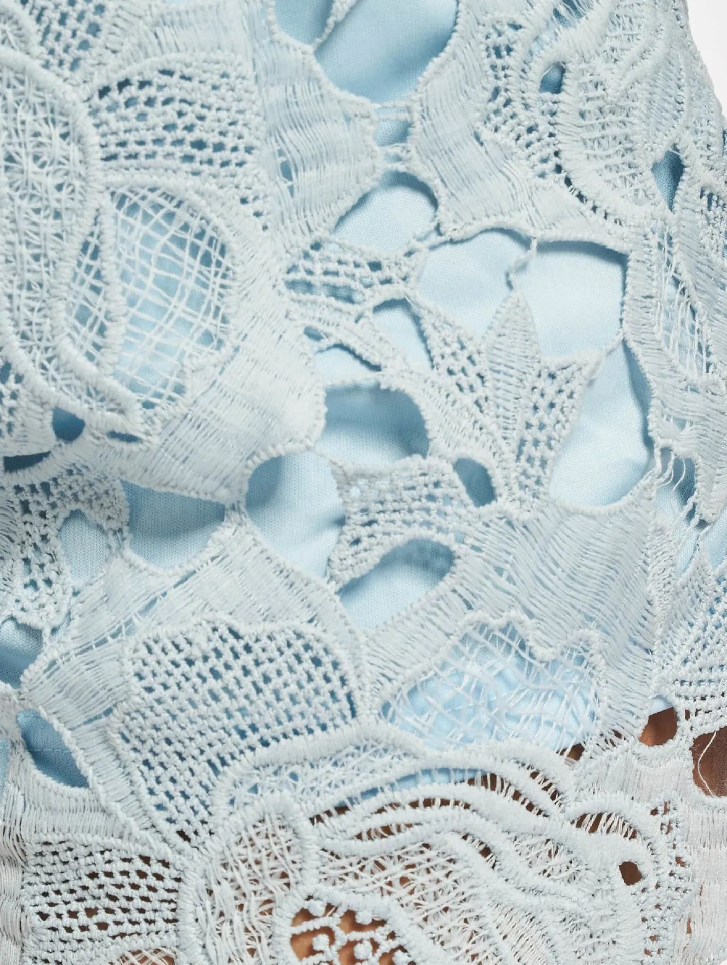 Shorts & Bermudas*Missguided Kombiteil Kurze Shorts aus Häkelspitze in Blau