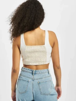 Tops & T-Shirts*Missguided Kombiteil mit Kontrastnähten in Weiß