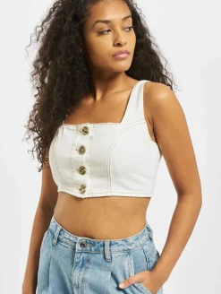 Tops & T-Shirts*Missguided Kombiteil mit Kontrastnähten in Weiß