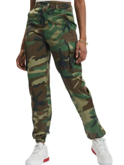Hosen & Jeans*Missguided Premium Camo Bedruckte Cargo-Tarnung