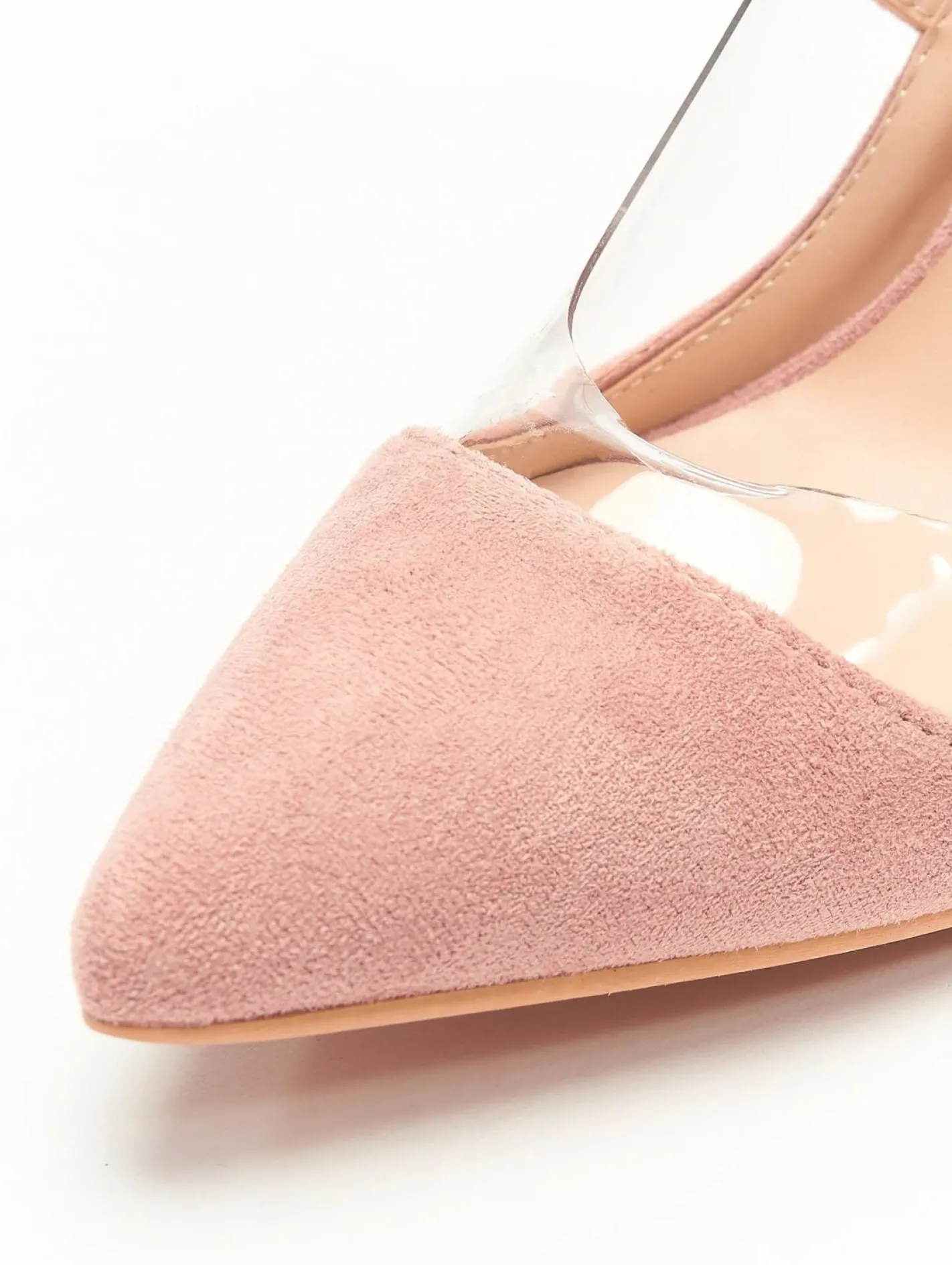 Halbschuhe & Pumps*Missguided Pumps mit Perspex-Besatz in Rosa