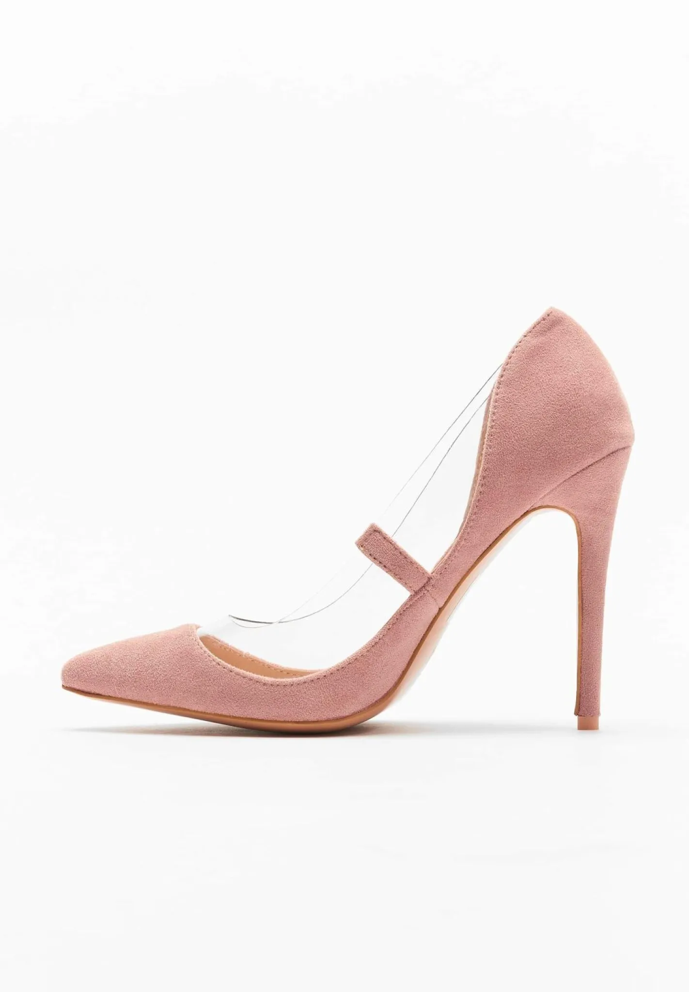Halbschuhe & Pumps*Missguided Pumps mit Perspex-Besatz in Rosa