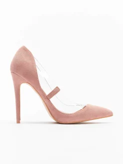 Halbschuhe & Pumps*Missguided Pumps mit Perspex-Besatz in Rosa