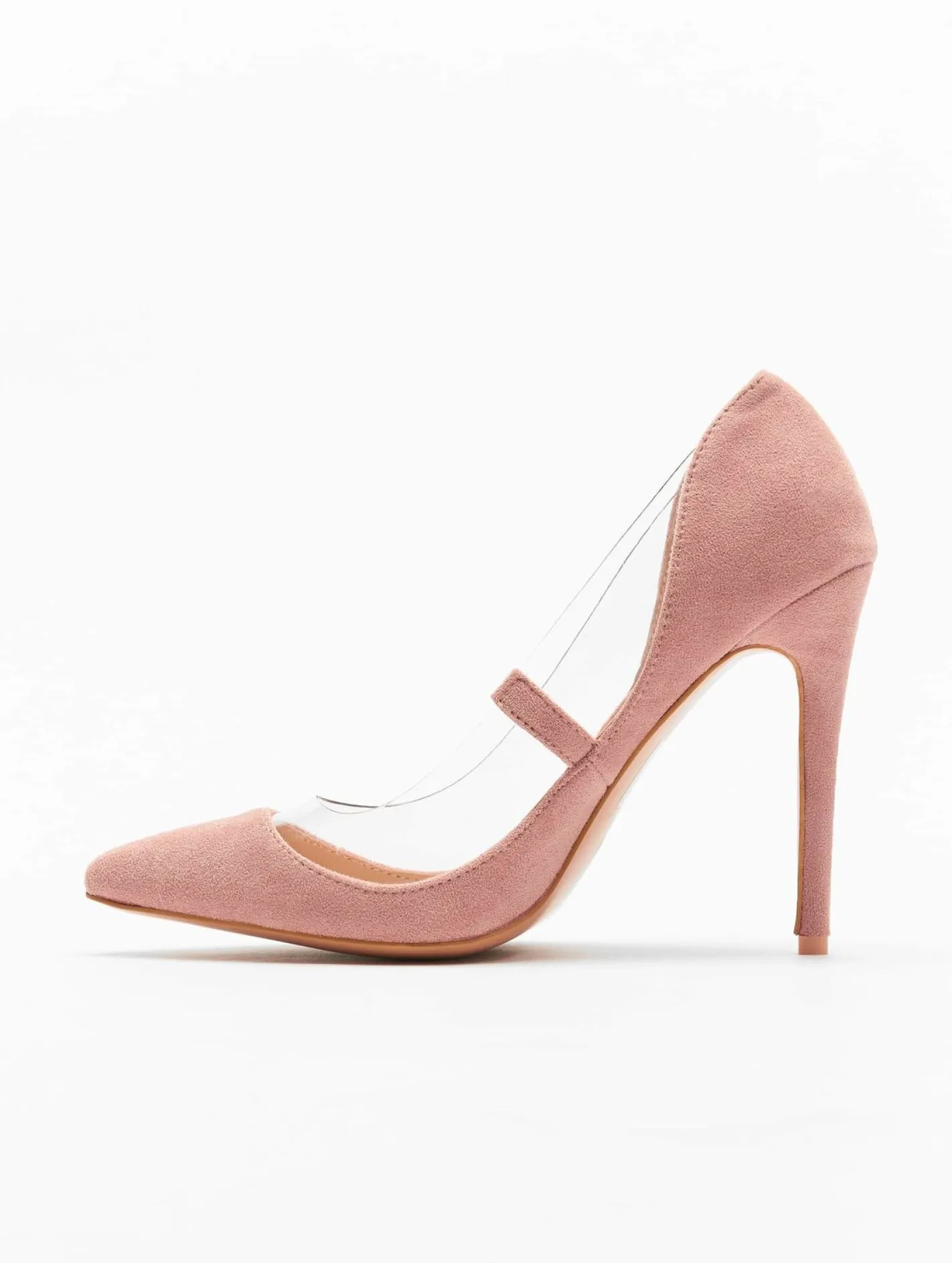 Halbschuhe & Pumps*Missguided Pumps mit Perspex-Besatz in Rosa