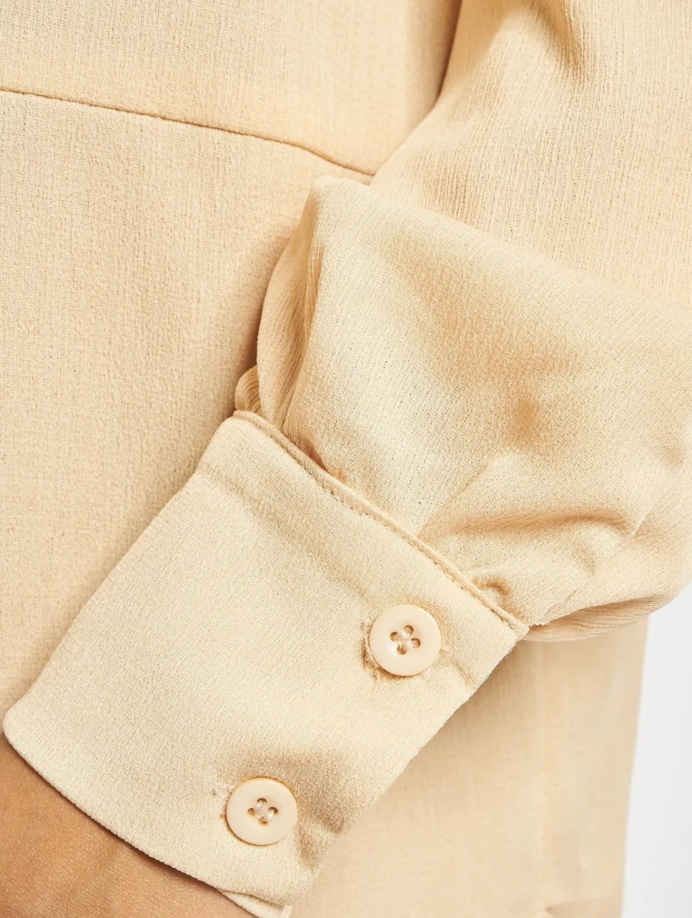 Kleider*Missguided Strukturiertes Utility-Hemdkleid in Pfirsich