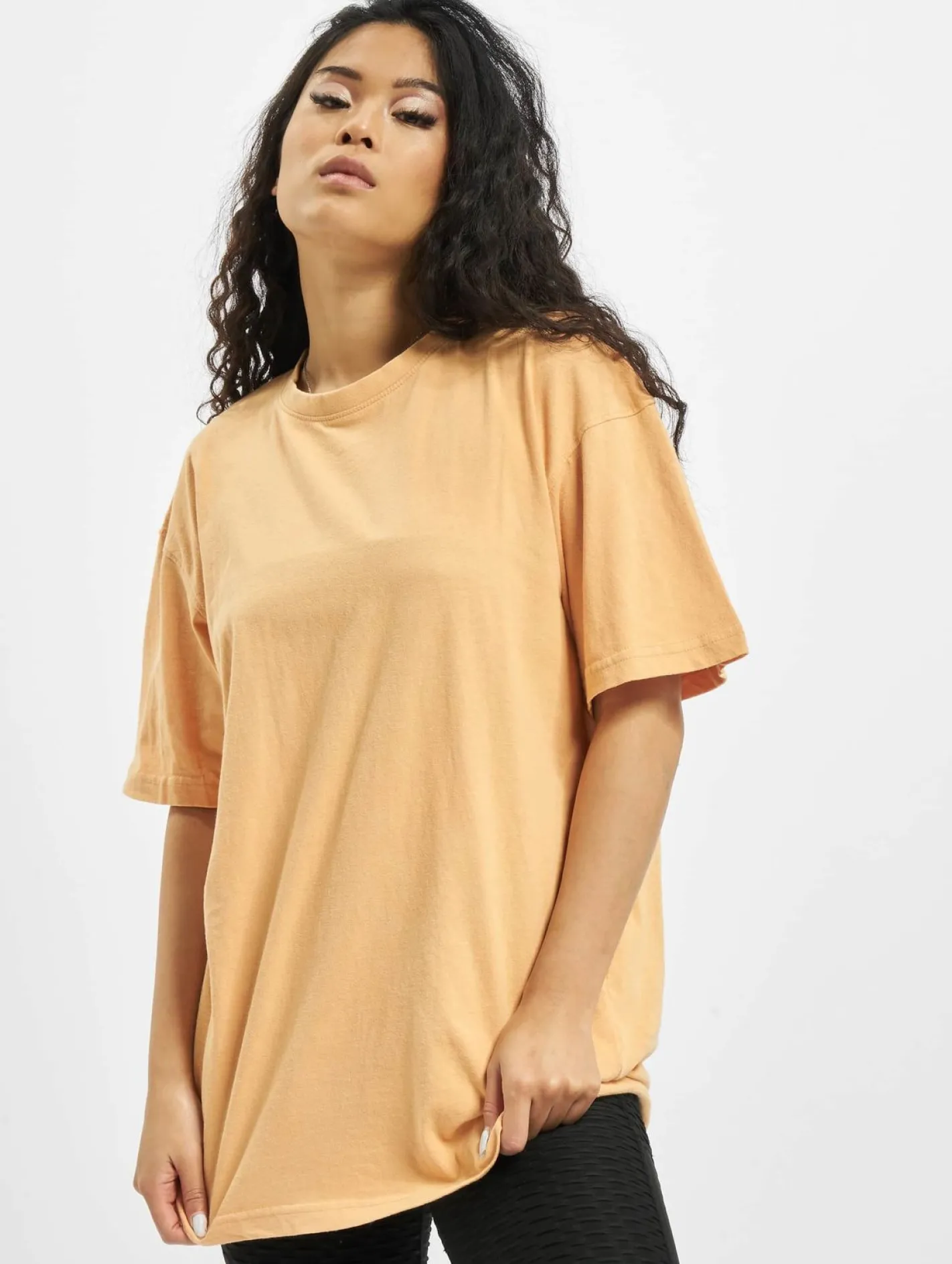 Tops & T-Shirts*Missguided Verwaschenes Oversize-T-Shirt in Orange