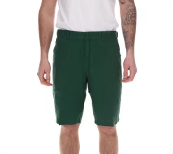 Shorts & Bermudas*O46bpx modische Herren Chino-Shorts Sommer-Bermuda aus Leinen Stoff-Shorts Große Größen 907519 Grün