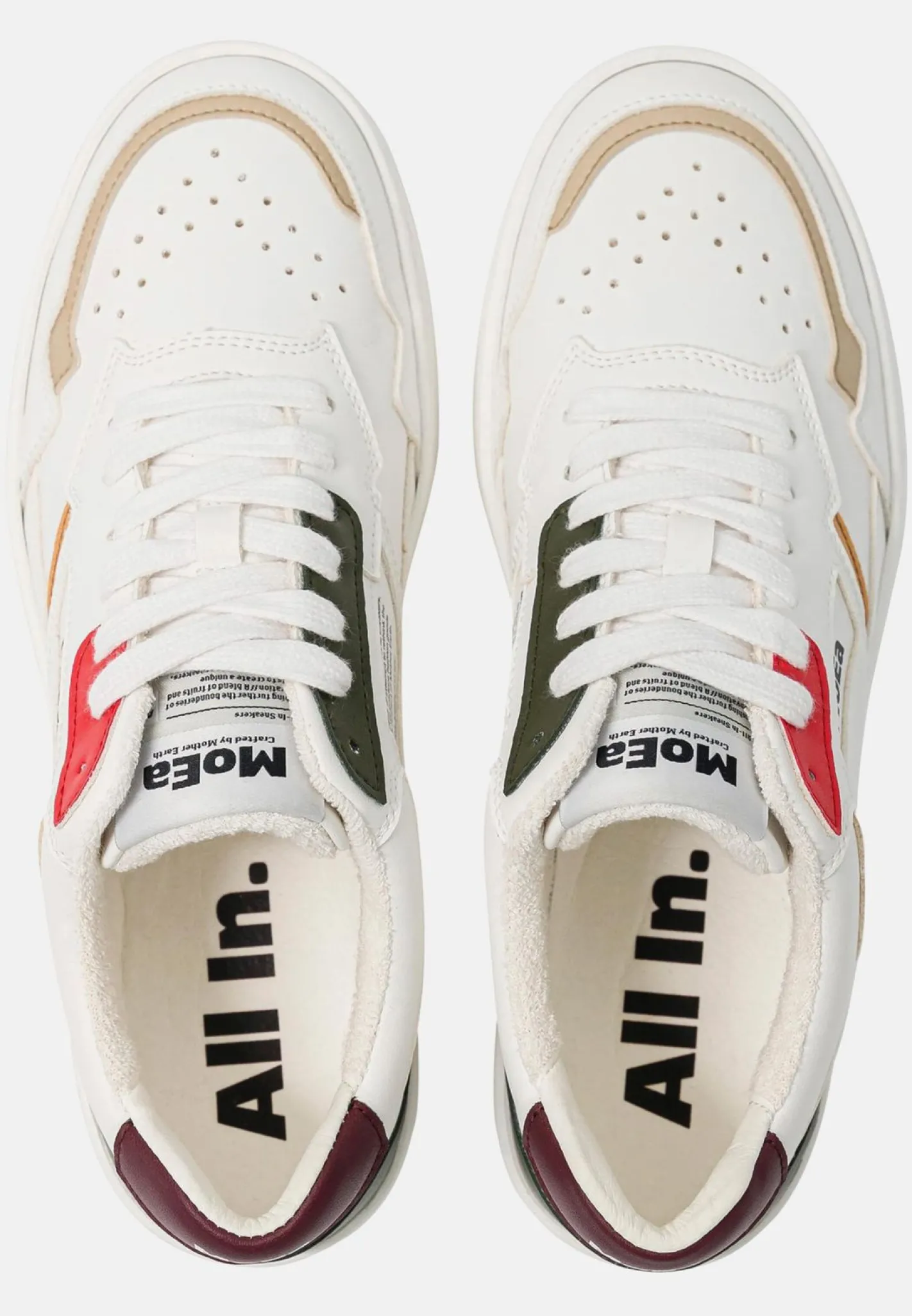 Sneaker & Turnschuhe*MoEa GEN1 ALL IN weiß/rot/grün/lila/gelb/beige