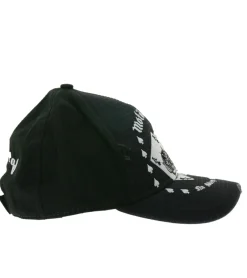 Caps & Mützen*BioworldMerch Motorhead Cap stylische Baseball-Cap Baumwoll-Cap Fan-Artikel TC110387MTR Schwarz/Weiß