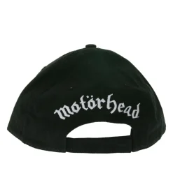 Caps & Mützen*BioworldMerch Motorhead Cap stylische Baseball-Cap Baumwoll-Cap Fan-Artikel TC110387MTR Schwarz/Weiß
