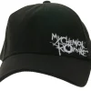 Caps & Mützen*BioworldMerch My Chemical Romance Unisex Cap Baumwoll-Cap mit leicht gebogenem Schirm Base-Cap TC111925MCR Schwarz/Weiß
