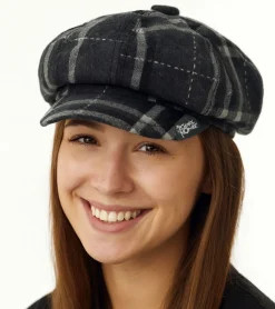 Caps & Mützen*BioworldMerch My Chemical Romance Unisex Schieber-Mütze Ballon-Mütze mit Wollanteil FC1120251MCR Schwarz/Grau