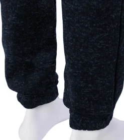 Sportunterbekleidung|Fitnessmode & Jogginghosen*NANGAPARBAT Strickfleece-Hose für Damen oder Herren Jogginghose mit Antipilling und Antistatik Freizeithose mit OEKO-TEX Standard 100 Dunkel-Blau