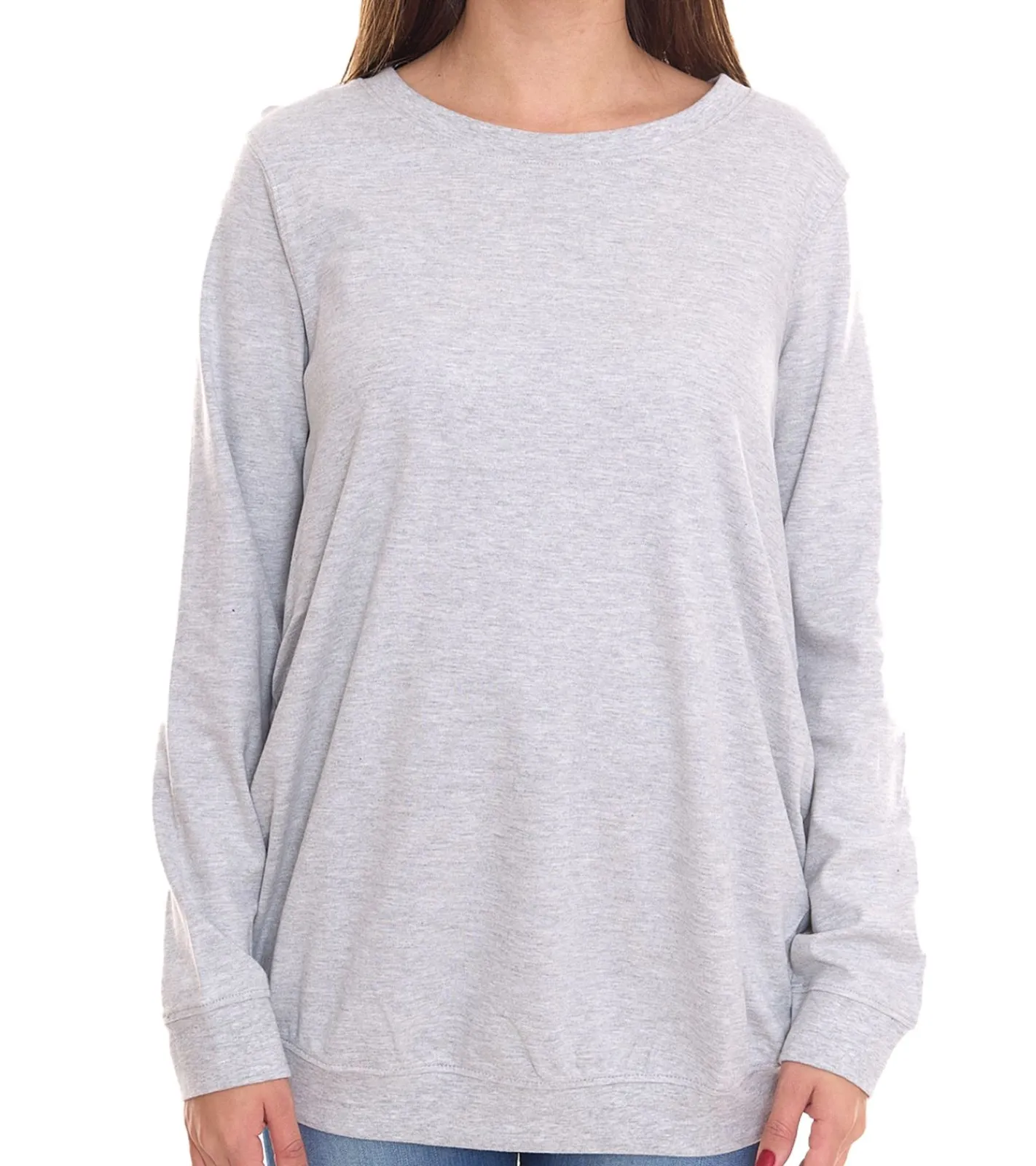 Sweater & Pullover*neun 9 monate Damen schlichtes Schwangerschafts-Shirt Umstands-Mode 54707926 Grau