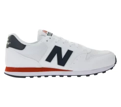 Sneaker & Turnschuhe*New Balance 500 Herren Sneaker atmungsaktive Schuhe im Retro-Style Schnürschuhe GM500SWB Weiß