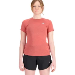 Tops & T-Shirts*New Balance Damen T-Shirts Impact Run T-Shirt Mehrfarbig