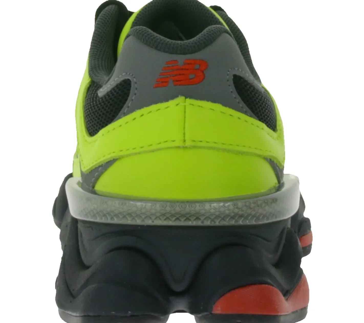 Sneaker & Turnschuhe*New Balance Herren und Damen Sneaker stylische Echtleder-Schuhe mit Dual-Density-Mittelsohle U90650NRG Neongelb/Schwarz