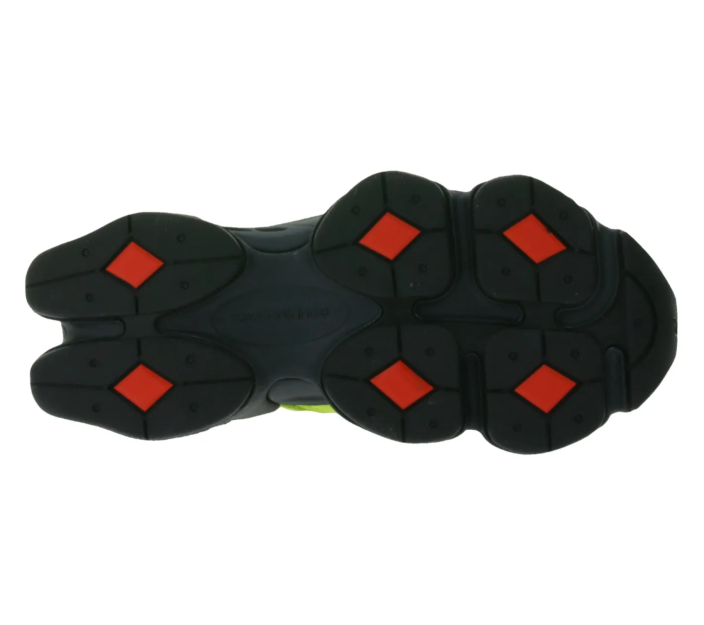 Sneaker & Turnschuhe*New Balance Herren und Damen Sneaker stylische Echtleder-Schuhe mit Dual-Density-Mittelsohle U90650NRG Neongelb/Schwarz