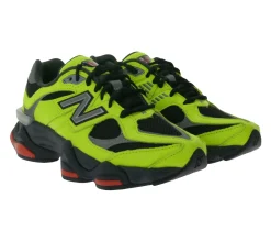Sneaker & Turnschuhe|Turnschuhe & Sneaker*New Balance Sneaker stylische Echtleder-Schuhe mit Dual-Density-Mittelsohle in Neongelb/Schwarz oder Blau/Schwarz