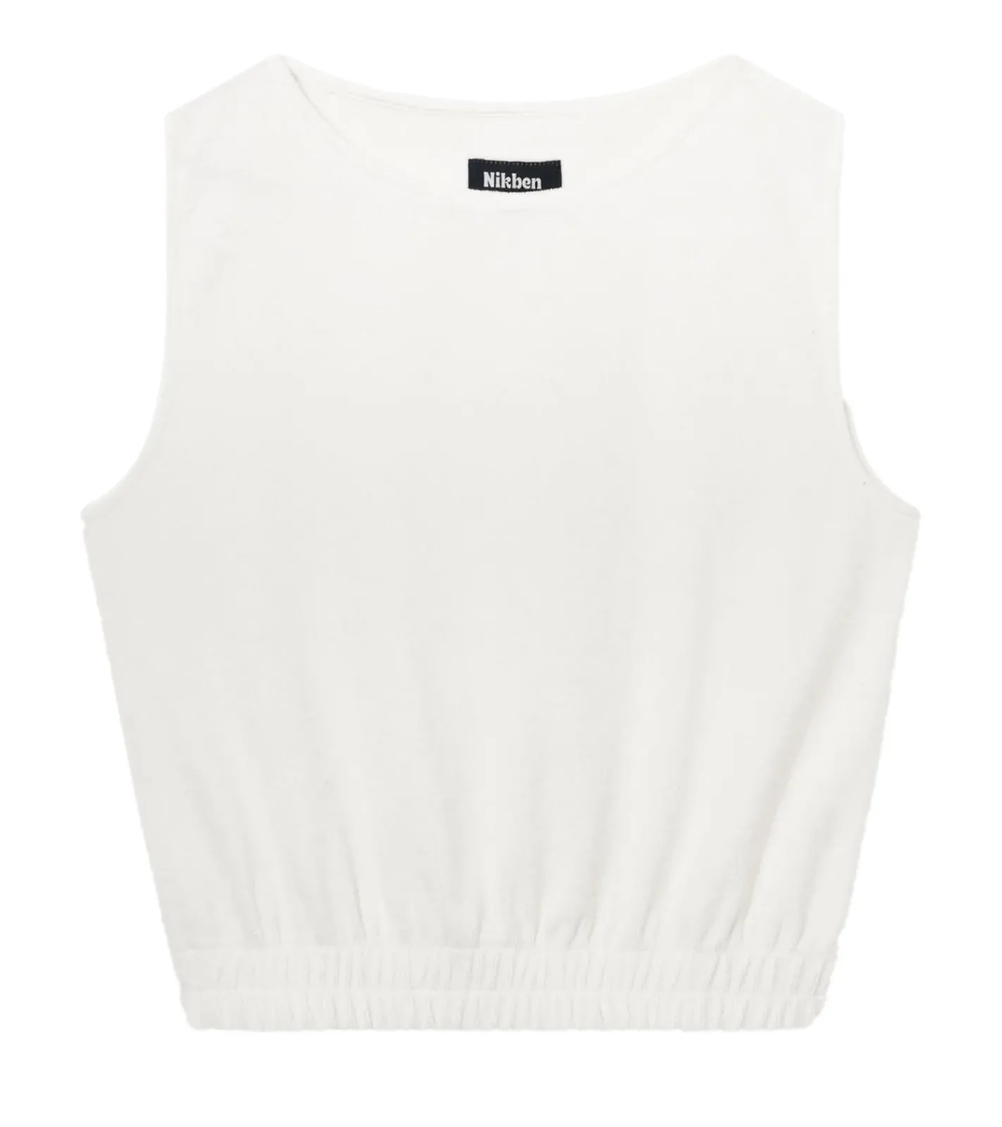 T-Shirts & Tank Tops*Nikben Herren Tank-Top Kurzarm-Shirt schlichtes Sommer Top Baumwoll-Shirt 6121 Weiß