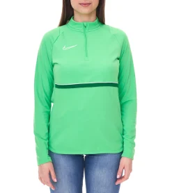 Fitnessmode & Jogginghosen|Sweater & Pullover*NIKE Academy 21 Dry Drill Longsleeve Damen Trainings-Top mit Half-Zip Sweatshirt mit Dry-Fit CV2653 Grün, Gelb, Blau oder Rot
