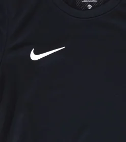 Sportoberbekleidung|Jogginghosen & Fitnessmode*NIKE Challenge 4 Kinder Sport-Shirt leichtes T-Shirt mit DRI-FIT-Technologie für Jungen und Mädchen bequemes Fitness-Shirt DH8352-010 Schwarz