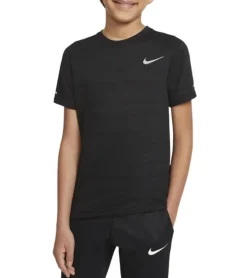 T-Shirts & Tank Tops|T-Shirts & Tank Tops*NIKE Dri-FIT Race für Damen Dri-FIT UV Miler für Herren Dri-FIT Miler für Kinder T-Shirt Fitness-Shirt Sport-Shirt Schwarz Damen / Dri-FIT Race