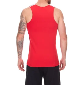 Sportoberbekleidung|Jogginghosen & Fitnessmode*NIKE Dry Herren Sport-Shirt Fitness-Shirt mit Dri-FIT-Technologie Tank- Top NT0306-657 Rot