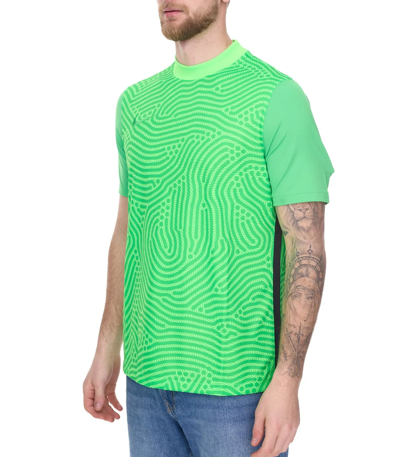 T-Shirts & Tank Tops|Sportoberbekleidung*NIKE Gardien III Herren Torwart-Trikot mit Dri-FIT-Technologie nachhaltiges Fußball Sport-Shirt BV6714-398 Grün