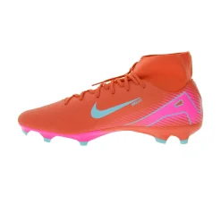 Fußballschuhe|Ballsport*NIKE Mercurial Superfly 10 Academy FG/MG Fußball-Schuhe Nocken-Schuhe mit Skin und Air Zoom Elementen FQ1456-800 Rot/Pink/Türkis