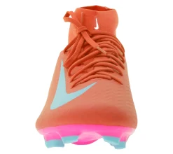 Fußballschuhe|Ballsport*NIKE Mercurial Superfly 10 Academy FG/MG Fußball-Schuhe Nocken-Schuhe mit Skin und Air Zoom Elementen FQ1456-800 Rot/Pink/Türkis