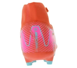 Fußballschuhe|Ballsport*NIKE Mercurial Superfly 10 Academy FG/MG Fußball-Schuhe Nocken-Schuhe mit Skin und Air Zoom Elementen FQ1456-800 Rot/Pink/Türkis