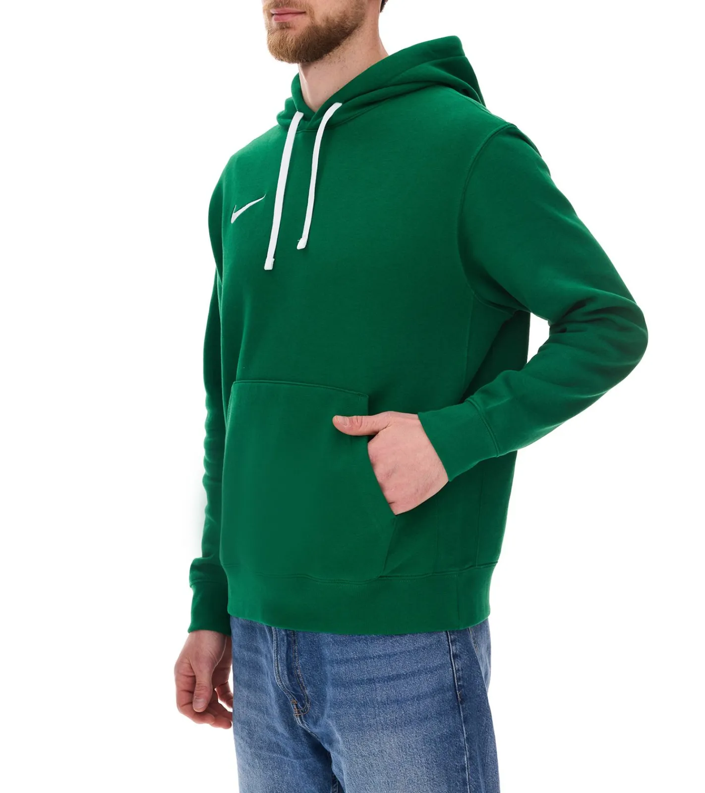 Pullover & Sweater|Jogginghosen & Fitnessmode*NIKE Park 20 Herren Hoody Sweat-Pullover Baumwoll-Pullover Kapuzen-Pullover Langarm-Shirt CW6894-302 Grün