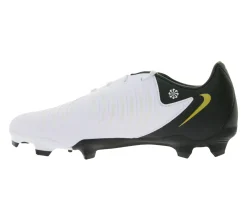 Fußballschuhe|Ballsport*NIKE Phantom GX II 2 FG Academy FG/MG Fußball-Schuhe mit gedämpfter Innensohle Nocken-Schuhe FD6723 100 Weiß/Schwarz